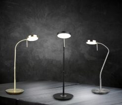 Πορτατιφ Trio Lighting LED 12W Νίκελ Ματ Μεταλλικό Dimmable 1400lm 2300+3000+4000K – 523310107