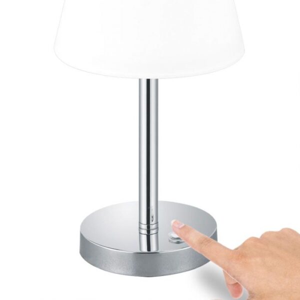 Πορτατίφ Trio Lighting LED 4W  Χρώμιο Μεταλλικό Step Dimmable 350lm 3000K  525490106