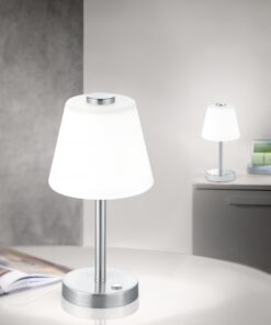 Πορτατίφ Trio Lighting LED 4W Νίκελ Ματ Μεταλλικό Step Dimmable 350lm 3000K 525490107