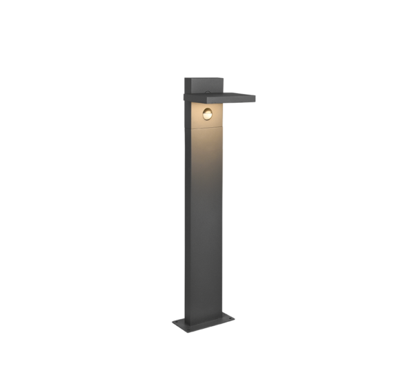 Κολωνάκι Trio Lighting LED 8W  Ανθρακί Αλουμίνιο 1000lm 3000K IP54 526369142