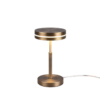 Επιτραπέζιο Φωτιστικό Trio Lighting FRANKLIN   LED, 6W · 700lm, 3000K Παλιός Ορείχαλκος Μεταλλικό   – 526510104