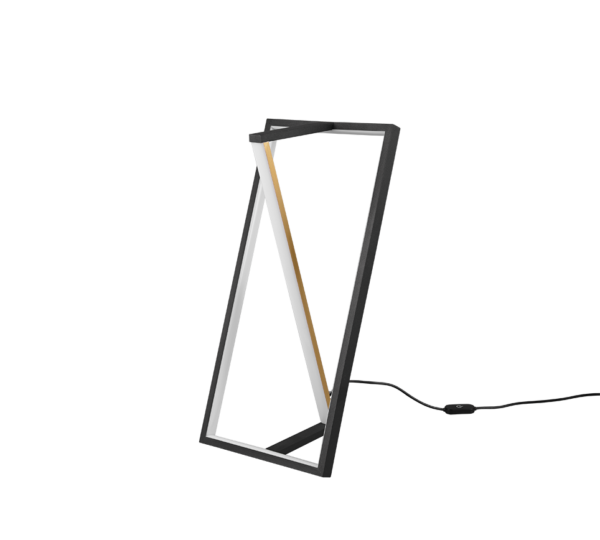 Πορτατιφ Trio Lighting  LED 9W Μαύρο Ματ Μεταλλικό Dimmable 950lm  2300+3000+4000K – 526810132