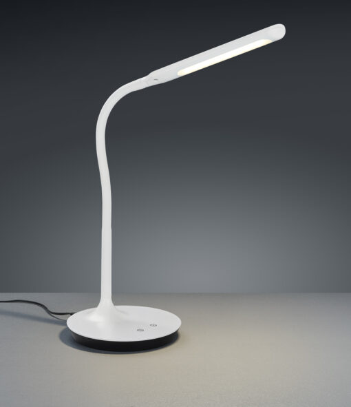 Πορτατίφ Trio Lighting LED 5W  Λευκό Ματ Πλαστικό Step Dimmable 550lm 3000+4000+5000K  527090131
