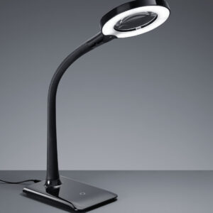 Πορτατίφ Trio Lighting LED 5W  Μαύρο Πλαστικό Step Dimmable 550lm 3500K  527290102