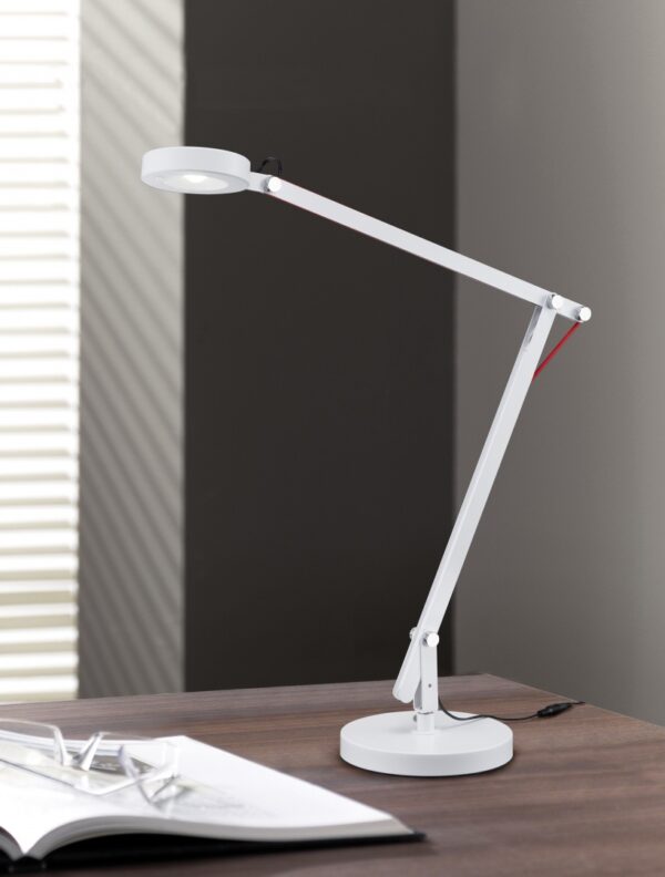 Πορτατίφ Trio Lighting LED 5W COB Λευκό Μεταλλικό 500lm 3000K  527920101