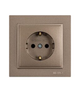 ΠΡΙΖΑ ΣΟΥΚΟ 16A LIGHT FUME ΜΕ ΠΑΙΔΙΚΗ ΠΡΟΣΤΑΣΙΑ LIGHT FUME EUROLAMP – 152-10531