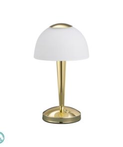 Πορτατίφ Trio Lighting LED 4W Γυαλιστερός Ορείχαλκος Μεταλλικό Step Dimmable 350lm 3000K 529990103