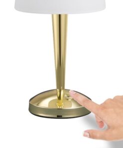 Πορτατίφ Trio Lighting LED 4W Γυαλιστερός Ορείχαλκος Μεταλλικό Step Dimmable 350lm 3000K 529990103