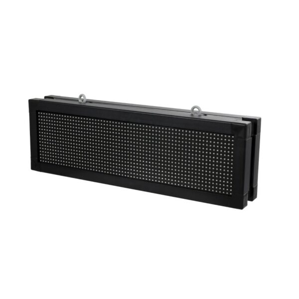 GloboStar® DISPLAY 90269 LED Scrolling Display 64x16cm – Κυλιόμενη Ψηφιακή Πινακίδα / Επιγραφή Διπλής Όψης P10 LED SMD AC 220-240V – Λειτουργία μέσω Wi-Fi με Εφαρμογή APP – Αισθήτηρας Θερμοκρασίας και Υγρασίας – Αδιάβροχο IP65 – Μ70.5 x Π11 x Υ22.5cm – RGB – 1 Χρόνο Εγγύηση