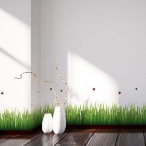 Grass & Ladybugs μπορντούρες αυτοκόλλητες βινυλίου Ango – 53004