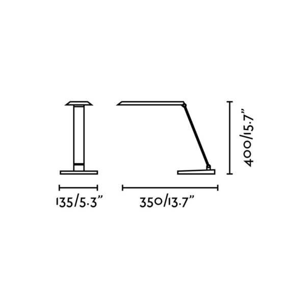 ANOUK BLACK TABLE LAMP LED 8W 4000K FARO – 53415