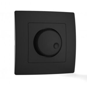 LILLIUM DIMMER 600W ΜΑΥΡΟ ΜΑΤ MAKEL – 32054011