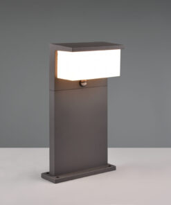 Φωτιστικό Κολωνάκι Ανθρακί με Ανιχνευτή Κίνησης 45cm NESTOS LED 13W 1300lm 3000K IP54 Trio Lighting – 540969142