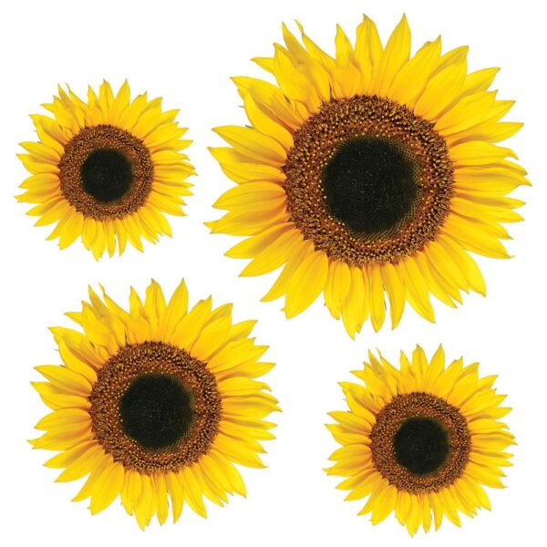 Sunflower αυτοκόλλητα τοίχου βινυλίου Ango – 54106