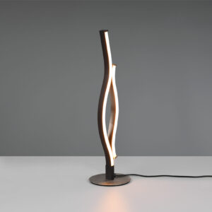 Επιτραπέζιο Φωτιστικό Trio Lighting BLAZE , 8W · 900lm, 2300+3000+4000K Βουρτσισμένο Αλουμίνιο Μεταλλικό, Λειτουργία μνήμης, Dimmer αισθητήρα   – 541210205