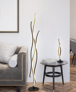 Επιτραπέζιο Φωτιστικό Trio Lighting BLAZE , 8W · 900lm, 2300+3000+4000K Ορείχαλκος Ματ Μεταλλικό, Λειτουργία μνήμης, Dimmer αισθητήρα – 541210208