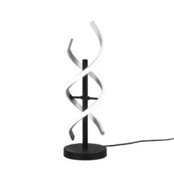 Επιτραπέζιο Φωτιστικό Trio Lighting SEQUENCE 1x LED, 20,5W · 2600lm, 2300+3000+4000K Βουρτσισμένο Αλουμίνιο Αλουμίνιο, Dimmer αισθητήρα, Λειτουργία μνήμης – 541810205