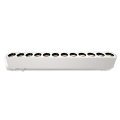 ΦΩΤΙΣΤΙΚΟ ΛΕΥΚΟ ΜΑΓΝΗΤΙΚΗΣ ΡΑΓΑΣ ULTRA SLIM 12W 3CCT 222xW25xH27.5mm 36⁰ EUROLAMP – 145-59532