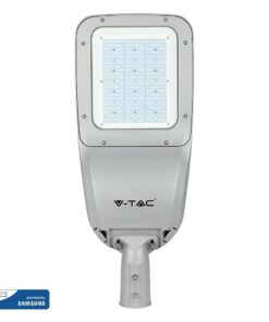 LED Φωτιστικό Δρόμου 120W V-TAC PRO Samsung Chip 15600lm Γκρι Αδιάβροχο IP66 Φυσικό Λευκό 4000K – 542