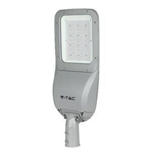 LED Φωτιστικό Δρόμου 120W V-TAC PRO Samsung Chip 15600lm Γκρι Αδιάβροχο IP66 Φυσικό Λευκό 4000K – 542