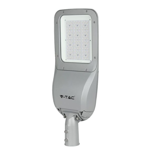 LED Φωτιστικό Δρόμου 120W V-TAC PRO Samsung Chip 15600lm Γκρι Αδιάβροχο IP66 Φυσικό Λευκό 4000K – 542