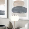 Επιτραπέζιο Φωτιστικό Trio Lighting LED 8W 3000K Νίκελ Χρώματος – 542010107