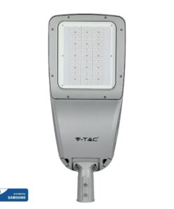 LED Φωτιστικό Δρόμου 160W V-TAC PRO Samsung Chip 20800lm Γκρι Αδιάβροχο IP66 Φυσικό Λευκό 4000K – 543
