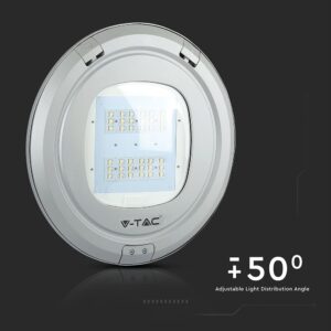 LED Φωτιστικό Δρόμου 100W V-TAC PRO Samsung Chip 13000lm Γκρι Αδιάβροχο IP65 Φυσικό Λευκό 4000K – 545