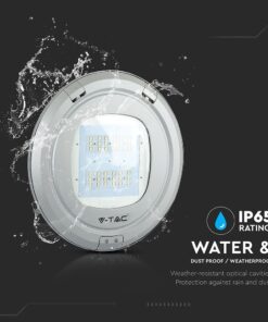 LED Φωτιστικό Δρόμου 100W V-TAC PRO Samsung Chip 13000lm Γκρι Αδιάβροχο IP65 Φυσικό Λευκό 4000K – 545