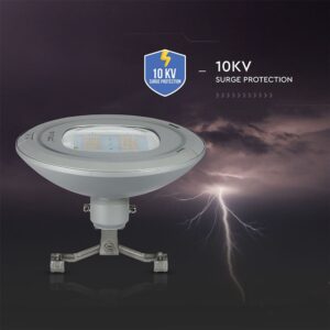 LED Φωτιστικό Δρόμου 100W V-TAC PRO Samsung Chip 13000lm Γκρι Αδιάβροχο IP65 Φυσικό Λευκό 4000K – 545