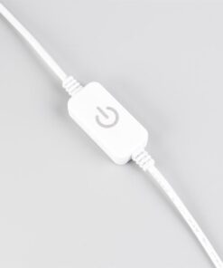 Φωτιστικό Γραφείου NORRIS Trio Lighting LED 7W 950lm 3000K Dimmable Αφής Λευκό Ματ & Ξύλο – 545210131