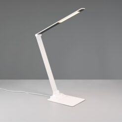 Φωτιστικό Γραφείου TRAVIS Trio Lighting LED 6.5W 650lm CCT Dimmable Αφής με Θύρα Φόρτισης USB Λευκό Ματ – 545310131