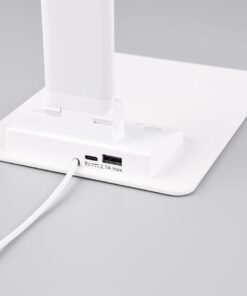 Φωτιστικό Γραφείου TRAVIS Trio Lighting LED 6.5W 650lm CCT Dimmable Αφής με Θύρα Φόρτισης USB Λευκό Ματ – 545310131