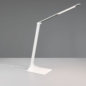 Φωτιστικό Γραφείου TRAVIS  Trio Lighting LED 6.5W 650lm CCT Dimmable Αφής με Θύρα Φόρτισης USB  Λευκό Ματ – 545310131