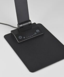 Φωτιστικό Γραφείου Trio Lighting LED 6.5W 650lm CCT Dimmable Αφής με Θύρα Φόρτισης USB Μαύρο Ματ – 545310132