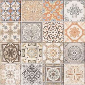 Orange Azulejos μαλακά πλακάκια προστασίας τοίχων Ango – 54737