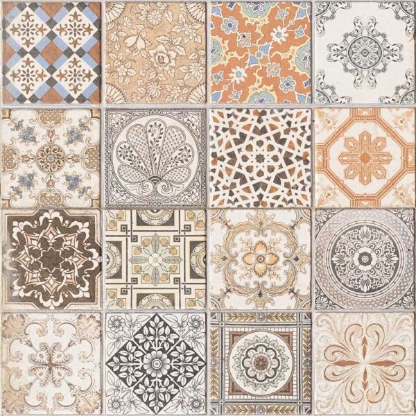 Orange Azulejos μαλακά πλακάκια προστασίας τοίχων Ango – 54737