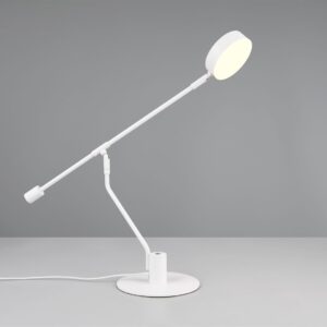 Φωτιστικό Γραφείου MANDURO Λευκό Ματ 6W 560lm CCT Dimmable Αφής Trio Lighting – 549010131