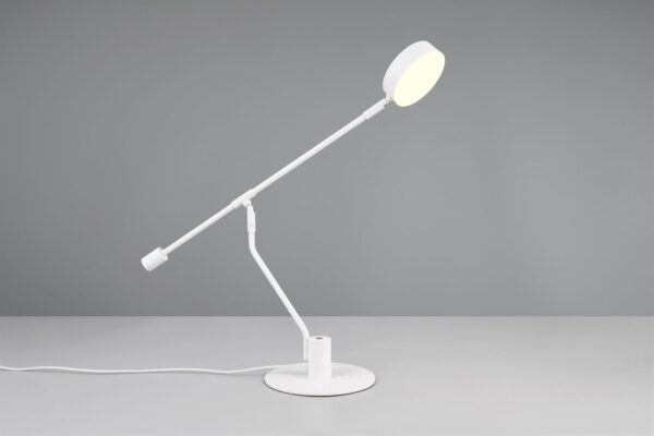 Φωτιστικό Γραφείου MANDURO Λευκό Ματ 6W 560lm CCT Dimmable Αφής Trio Lighting – 549010131