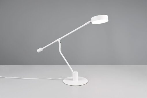 Φωτιστικό Γραφείου MANDURO Λευκό Ματ 6W 560lm CCT Dimmable Αφής Trio Lighting – 549010131