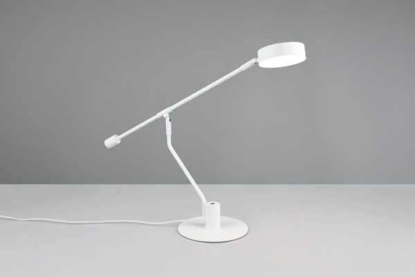 Φωτιστικό Γραφείου MANDURO Λευκό Ματ 6W 560lm CCT Dimmable Αφής Trio Lighting – 549010131