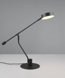 Φωτιστικό Γραφείου MANDURO Μαύρο Ματ 6W 560lm CCT Dimmable Αφής Trio Lighting – 549010132