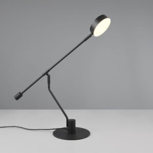 Φωτιστικό Γραφείου MANDURO Μαύρο Ματ 6W 560lm CCT Dimmable Αφής Trio Lighting – 549010132