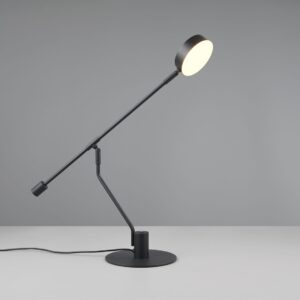 Φωτιστικό Γραφείου MANDURO Μαύρο Ματ 6W 560lm CCT Dimmable Αφής Trio Lighting – 549010132