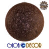 GloboStar® OCEANA 01362 Vintage Κρεμαστό Φωτιστικό Οροφής Μονόφωτο 1 x E27 Καφέ Ξύλινο Ψάθινο Rattan Φ60 x Υ60cm