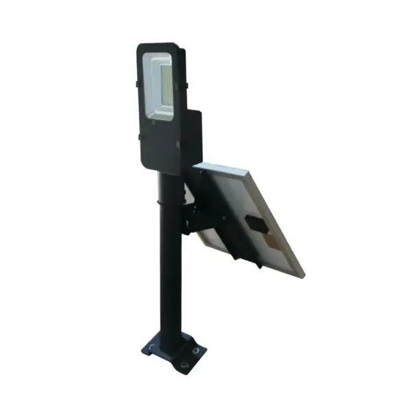 LED Ηλιακό φωτιστικό δρόμου 50W Φυσικό 4000K Μαύρο V-TAC - 5502