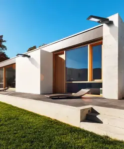 LED ηλιακό φωτιστικό δρόμου 40W (120lm/w) φυσικό λευκό 4000K μαύρο σώμα V-TAC – 5503