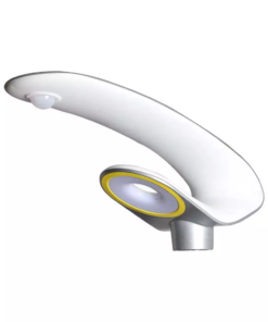 Ηλιακό φωτιστικό κήπου LED 20W IP65 Φυσικό λευκό 4000K με ασημί και λευκό σώμα και ανιχνευτή κίνησης V-TAC – 5505