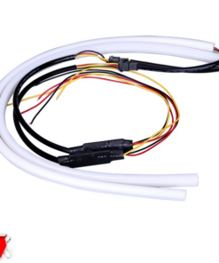 ΣΕΤ DRL – Φώτα Ημέρας για Φανάρι Αυτοκινήτου Κόκκινο + Πορτοκαλί για Φλας 85cm 12 Volt GloboStar 55116