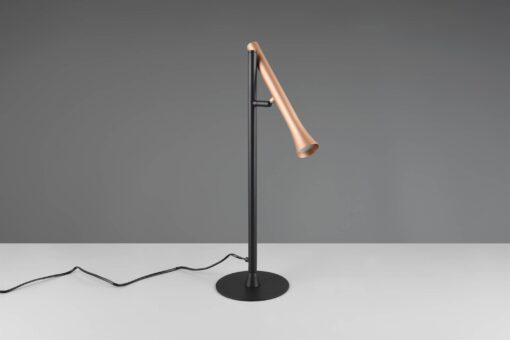 Πορτατιφ Σποτ Καφέ-Μαύρο Ματ Fiato Trio Lighting LED 3W CCT 400lm Dimmable – 552010165